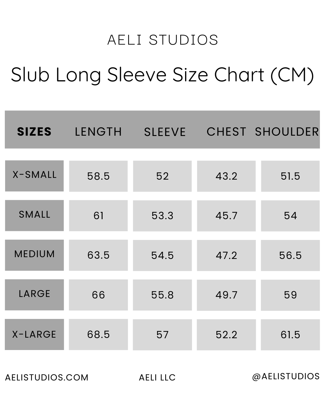 Aeli Studios Slub Long Sleeve