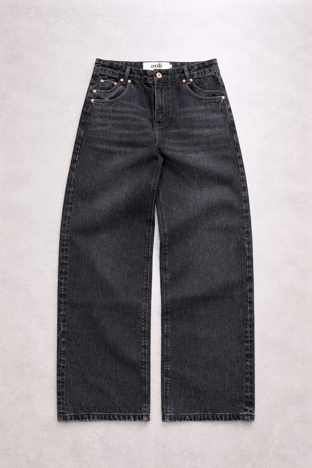 Washed Black Selvedge Denim – Aeli Studios